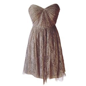 Jenny Yoo Sleeveless Lace Cocktail Dress size 8